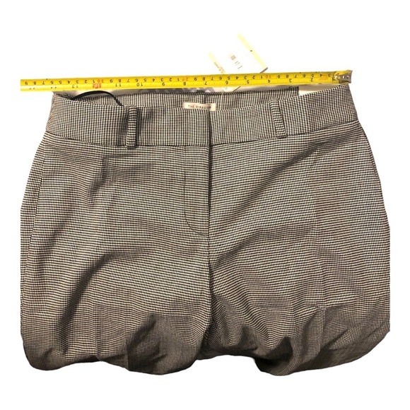 Anne Klein Director’s Slim-fit black white houndstooth career capri pants size 2 - Picture 15 of 15